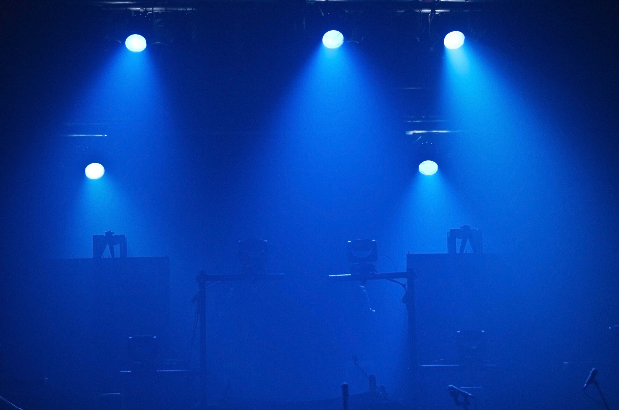 Empty stage